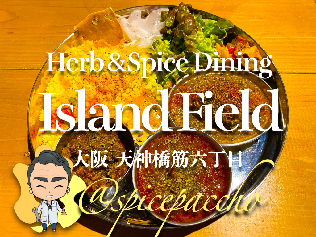 Island Field 大阪 天神橋筋六丁目 天六の隠れ家でハーブスパイスカレー 酒もアテも多すぎる スパイスパッチョ